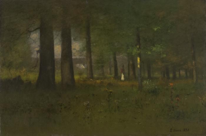 George Inness Edge of the Forest oil painting image